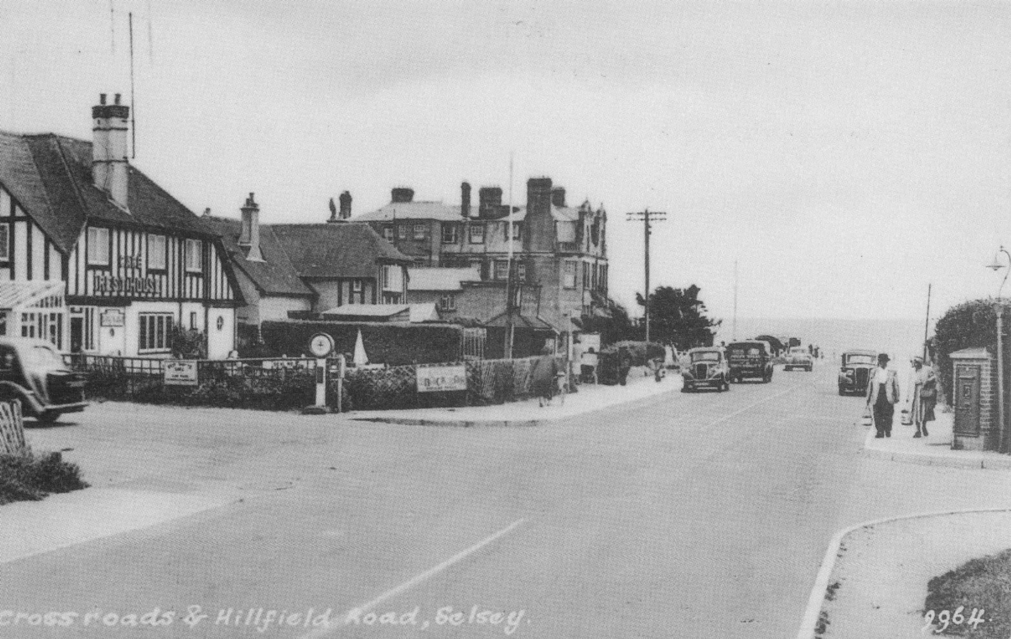 Rest House Cafe Cabin Sweet Kiosk Hillfield Road Selsey Sussex Postcard