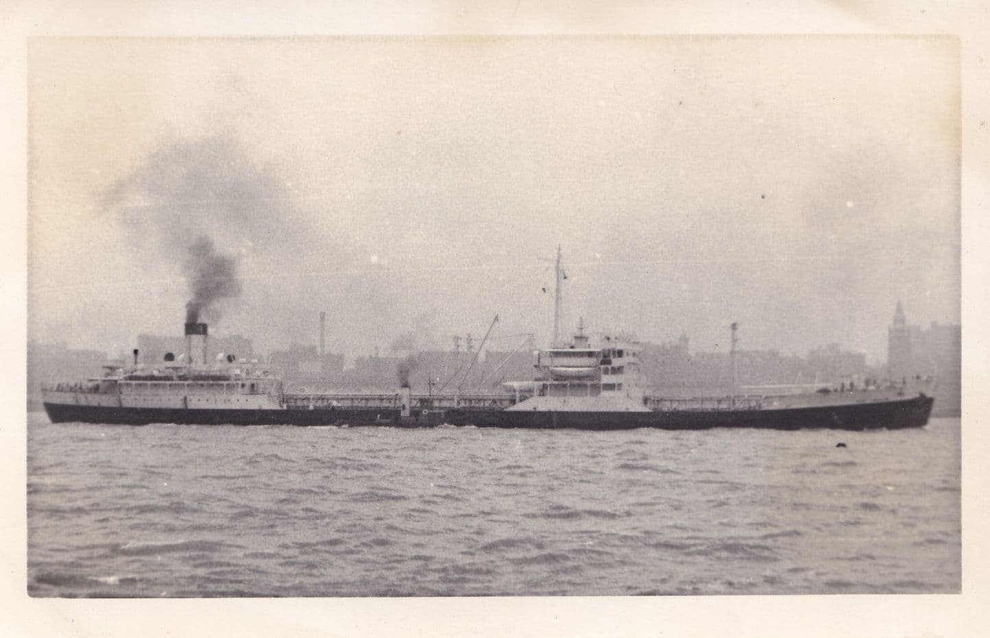 RFA Wave Protector White Sovereign Ship Plain Back Photo Postcard