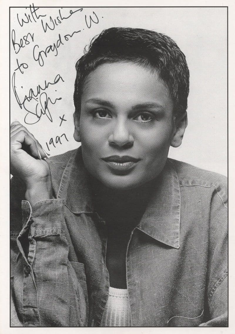 Rianna Scipio BBC Watchdog News Reader Hand Signed Photo & Letter