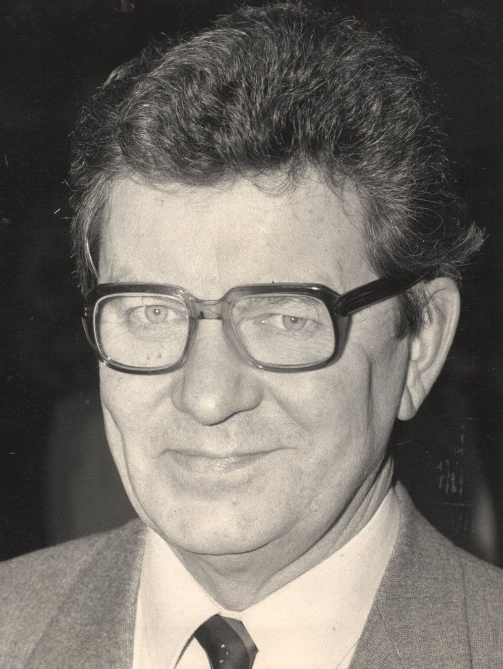 Richard Baker BBC Vintage Newsreader 1988 Large Press Photo