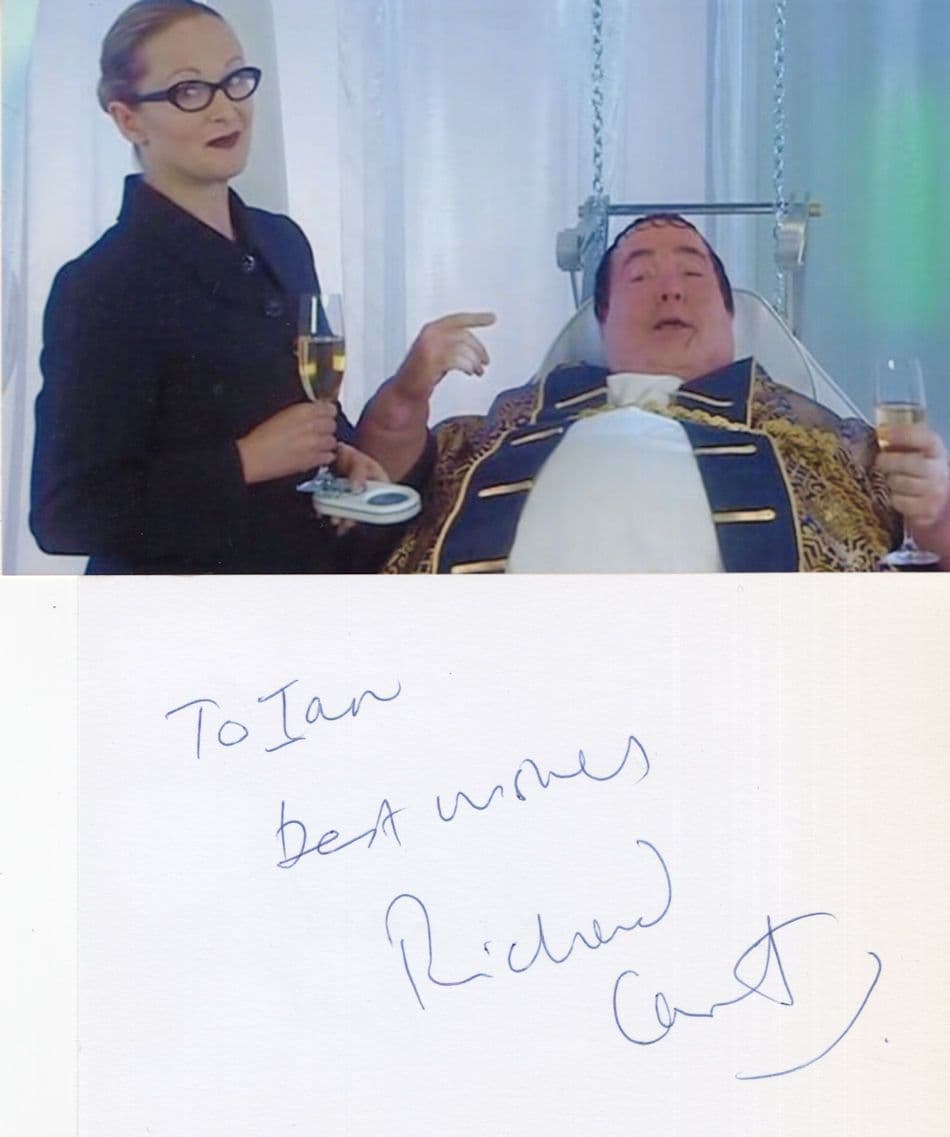 Richard Cant Dr Who 2x Hand Signed Photo & Autograph s