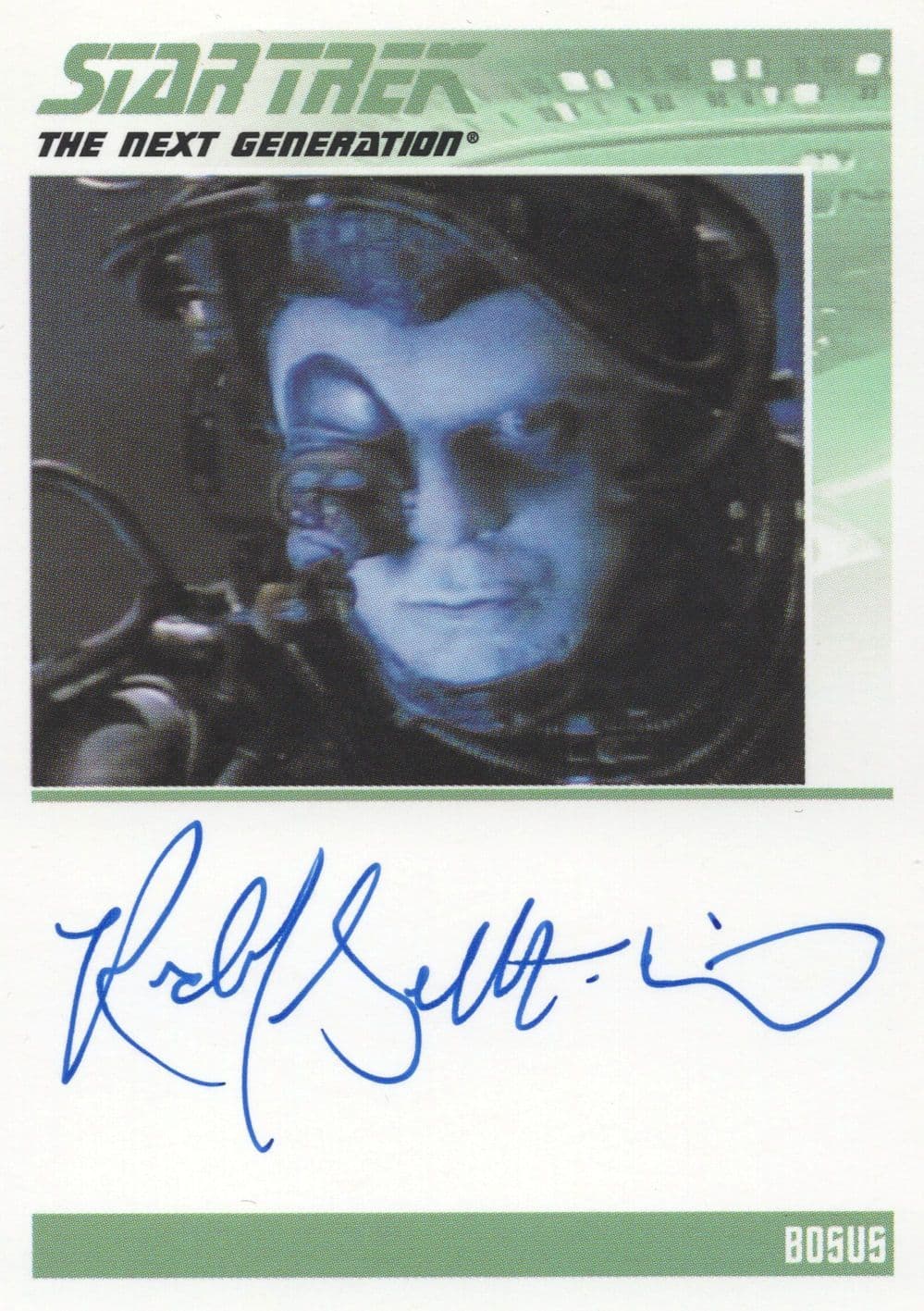 Richard Gilbert Hill Star Trek Hand Signed Autograph Card