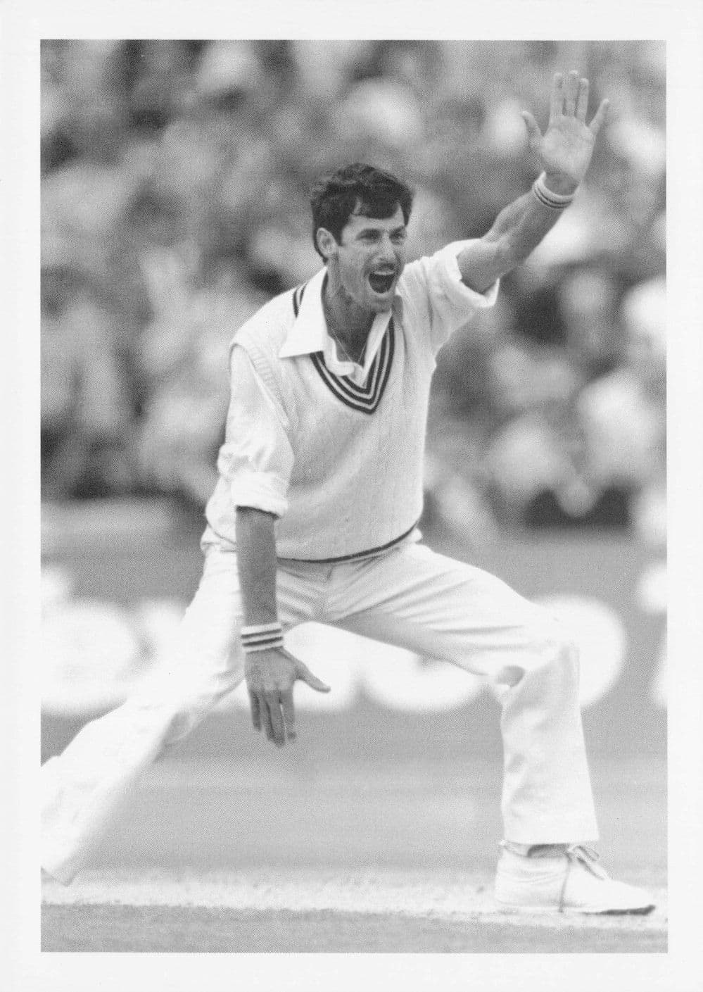 Richard Hadley New Zealand Cricket Legend Rare Photo Postcard