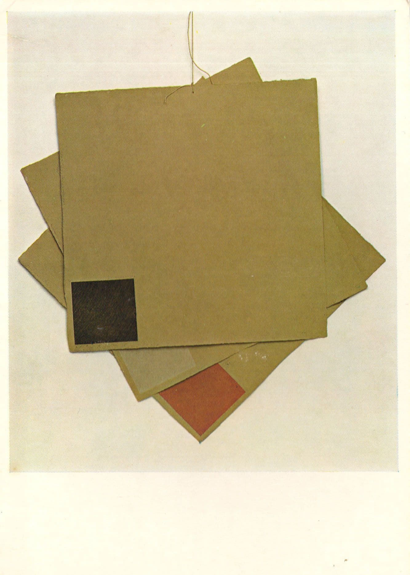 Richard Smith Russian II Tate Gallery Collage Painting Postcard