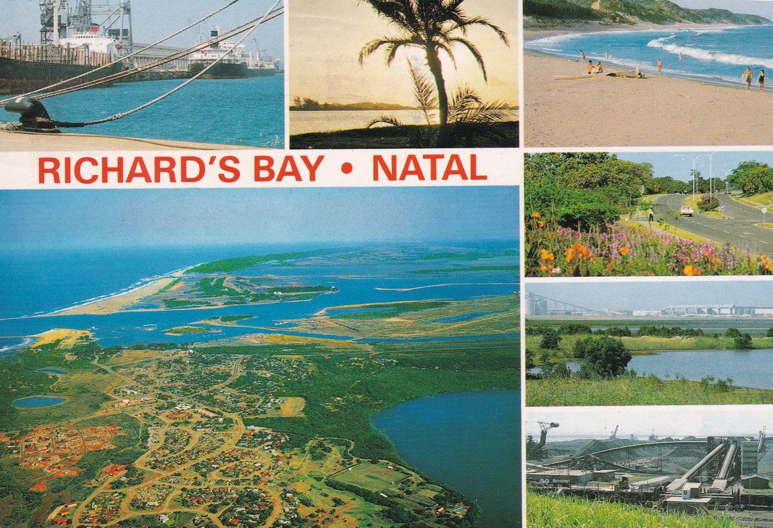 Richards Bay Natal South Africa Postcard