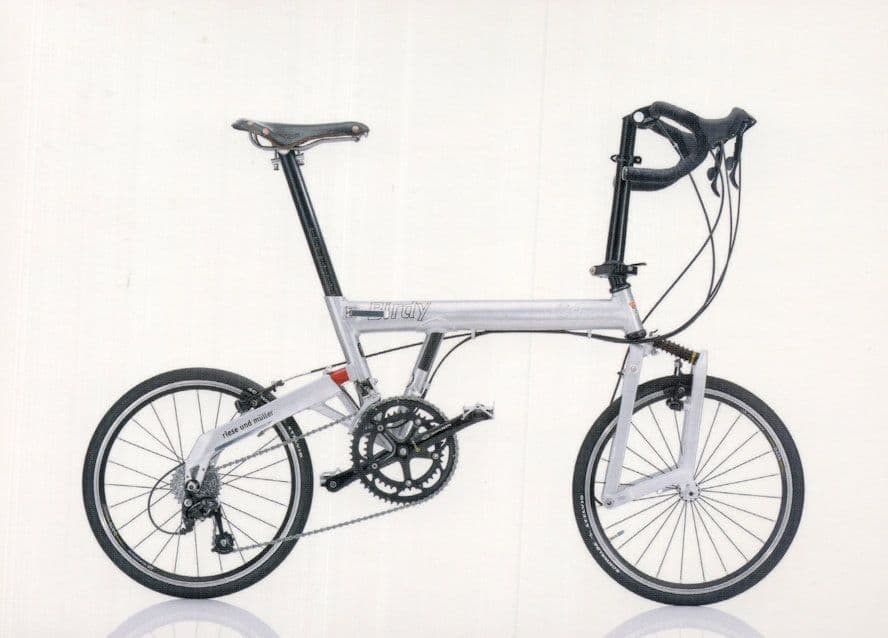 Riese & Muller Birdy 10th German 2005 Bicycle Cycle Bike Postcard