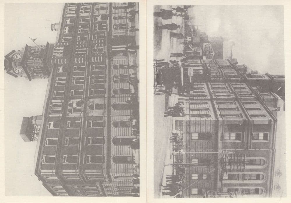 Rissik Street Post Office Johannesburg South Africa 2x Postcard s
