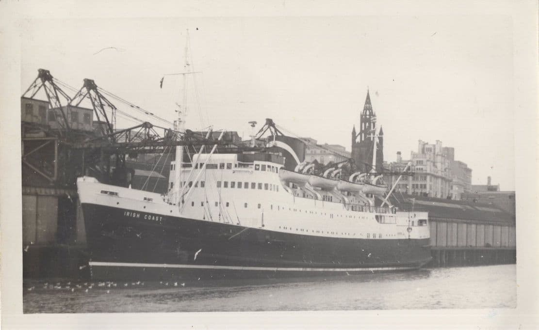 RMS Leinster Submarine Sunk City Of Dublin Steam Packet Vintage Photo