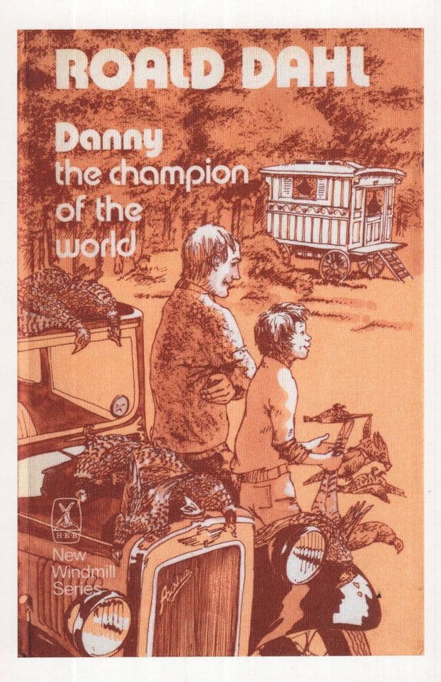 Roald Dahl Danny 1977 Book Postcard
