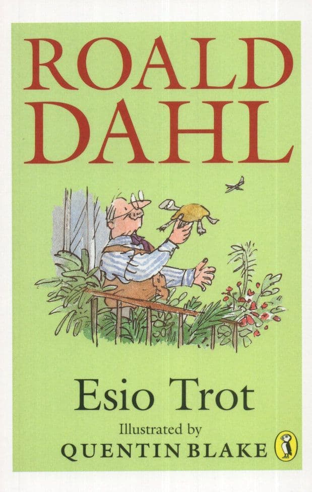 Roald Dahl Esio Trot 1990 Book Postcard