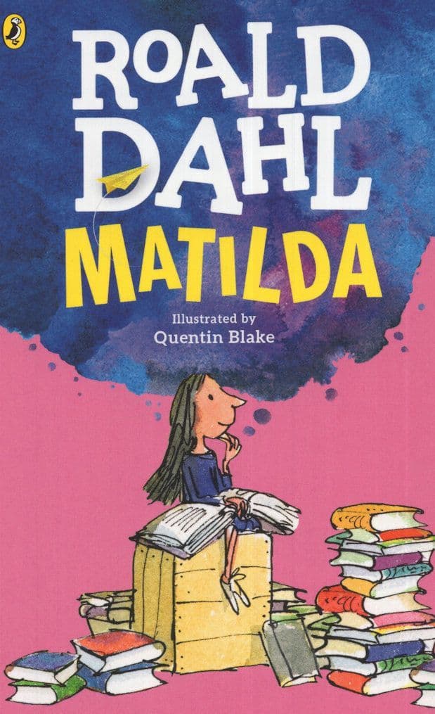 Roald Dahl Matilda 2016 Book Postcard