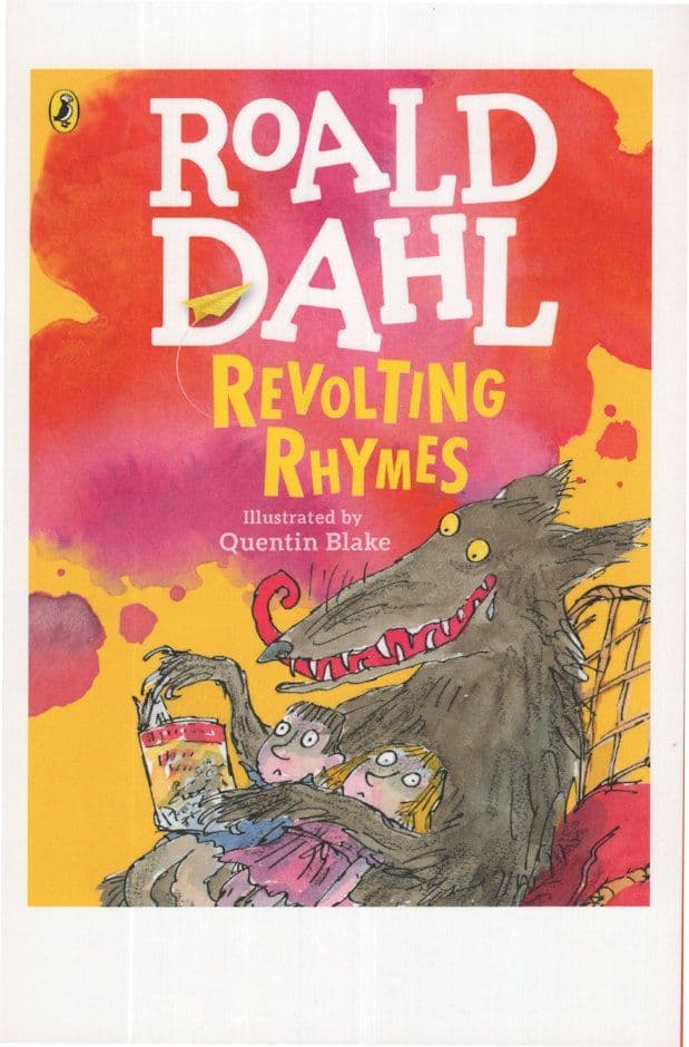 Roald Dahl Revolting Rhymes 2016 Book Postcard