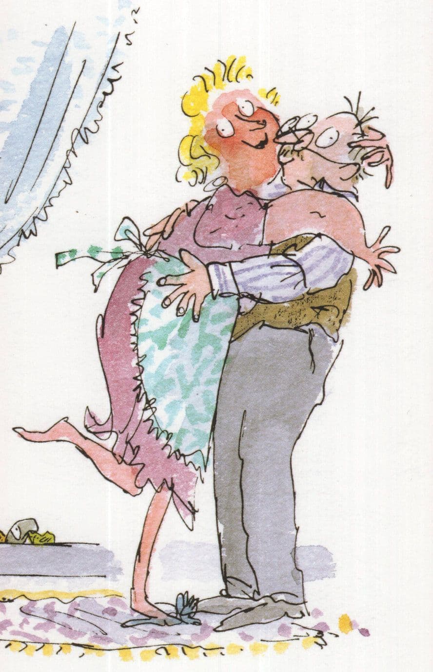 Roald Dahl Revolting Rhymes Book Off With Her Head Postcard