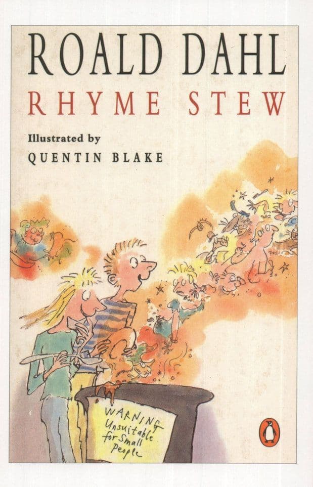 Roald Dahl Rhyme Stew 1989 Book Postcard