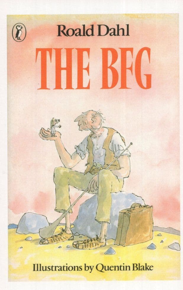 Roald Dahl The BFG 1982 Book Postcard
