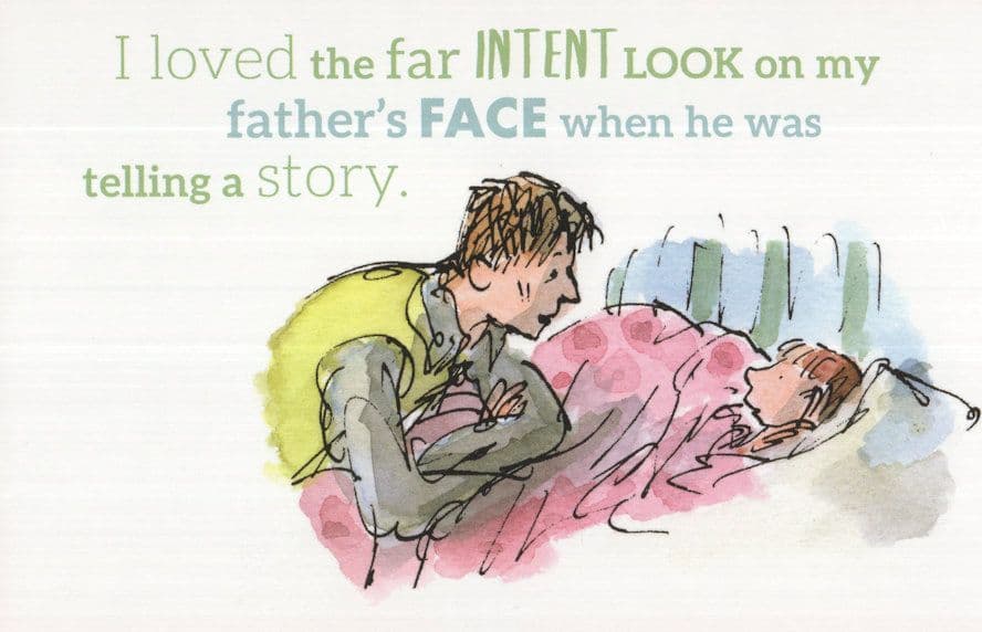 Roald Dahl The Champion Of The World Look Of Intent Postcard