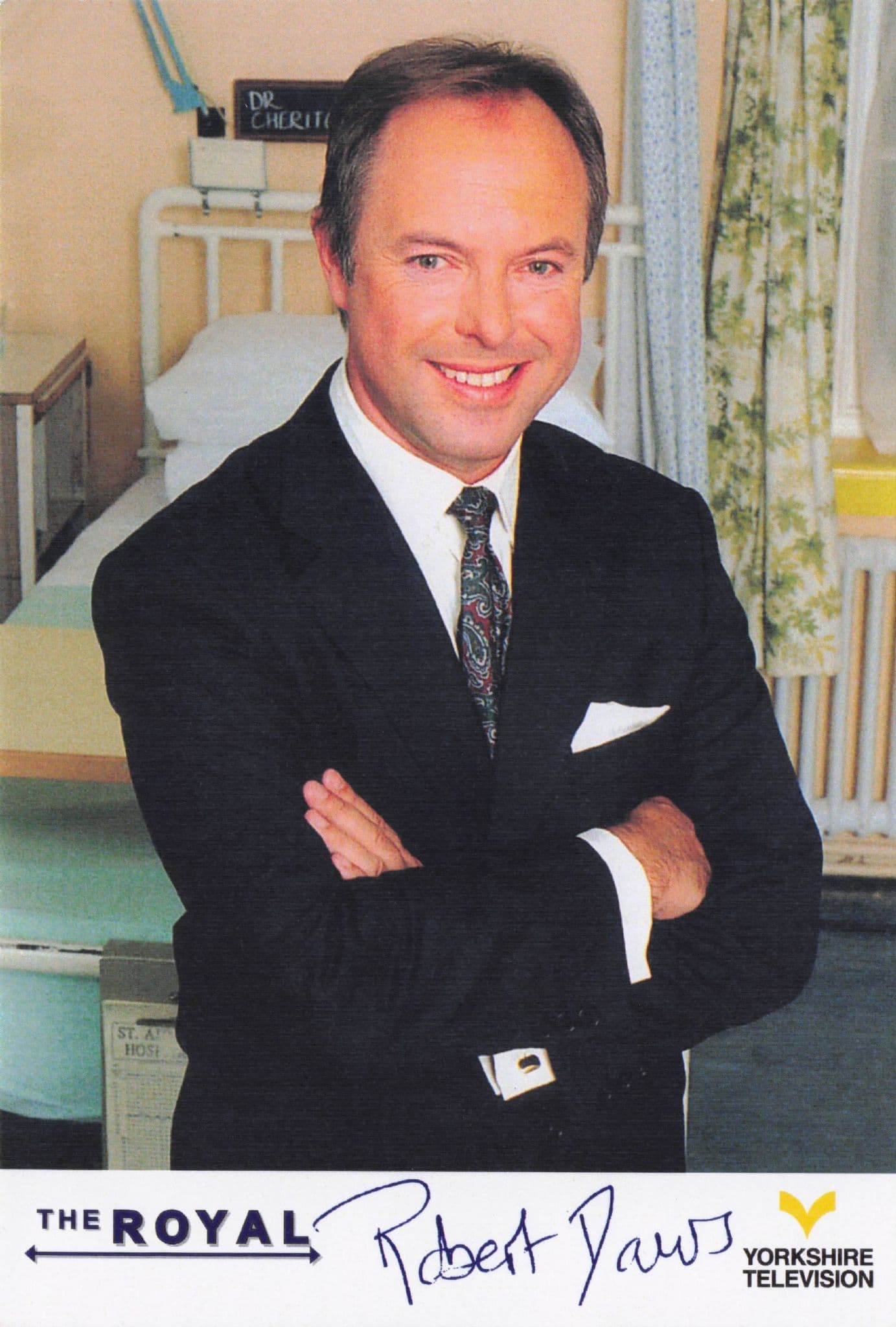 Robert Daws The Royal TV Show Hand Signed Cast Card Photo