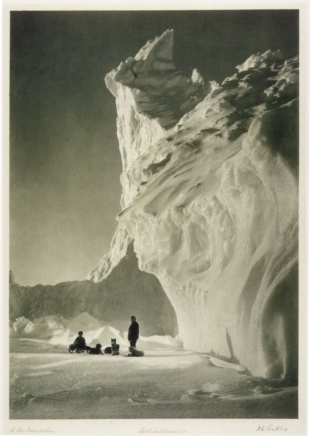 Robert Falcon Scott Last Expedition Explorer Gelatin 1911 Photo Postcard