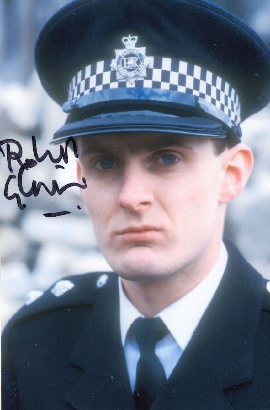 Robert Glenister Hustle Spooks Ash Hand Signed Photo