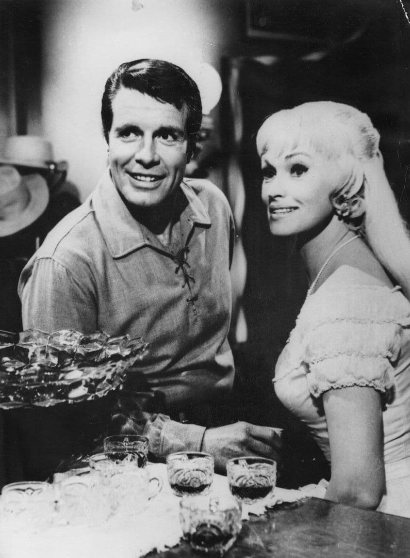 Robert Horton Karen Steele in The Man Called Shenandoah 1965 Press Photo