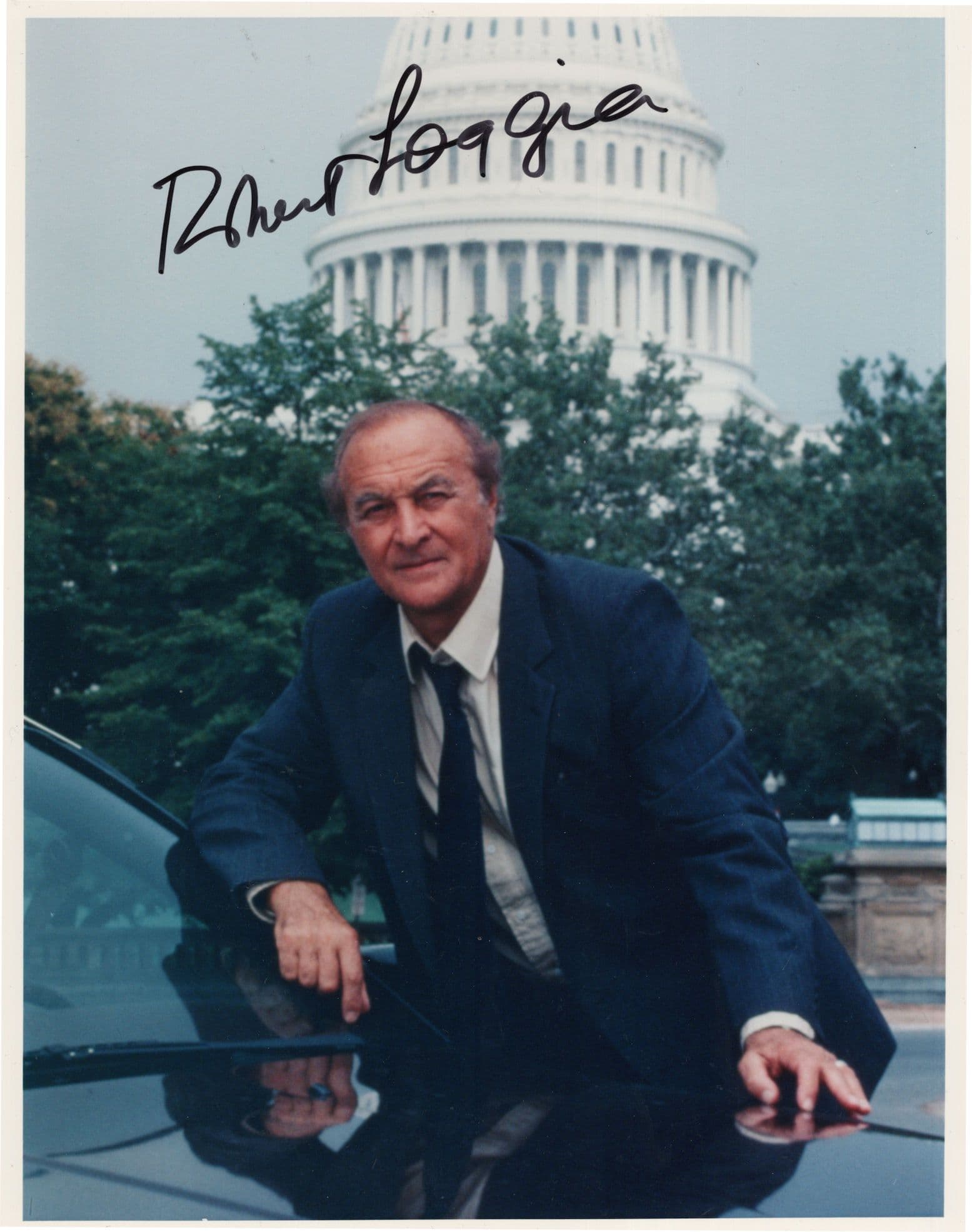 Robert Loggia Scarface Pink Panther 10x8 Hand Signed Photo