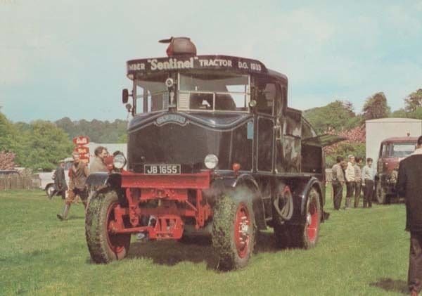 Robey Traction Engine 28094 Pride Of The Walk Steam Vehicle Postcard