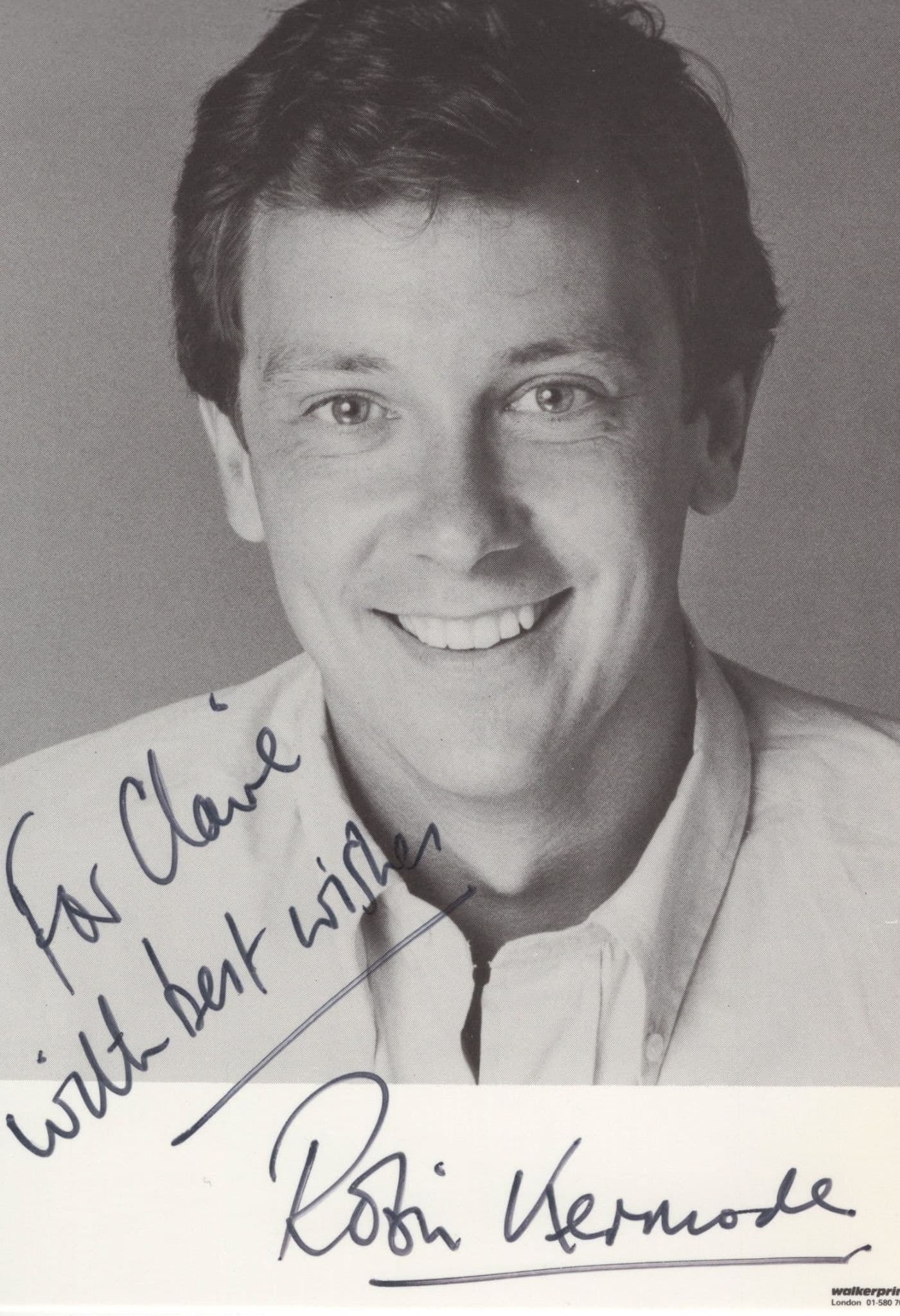 Robin Kermode Men Behaving Badly Rare Hand Signed Photo