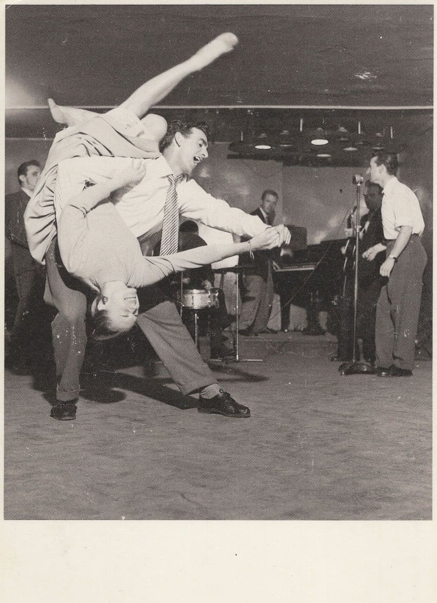 Rock & Roll Music Dancing in 1950s Amazing London Postcard