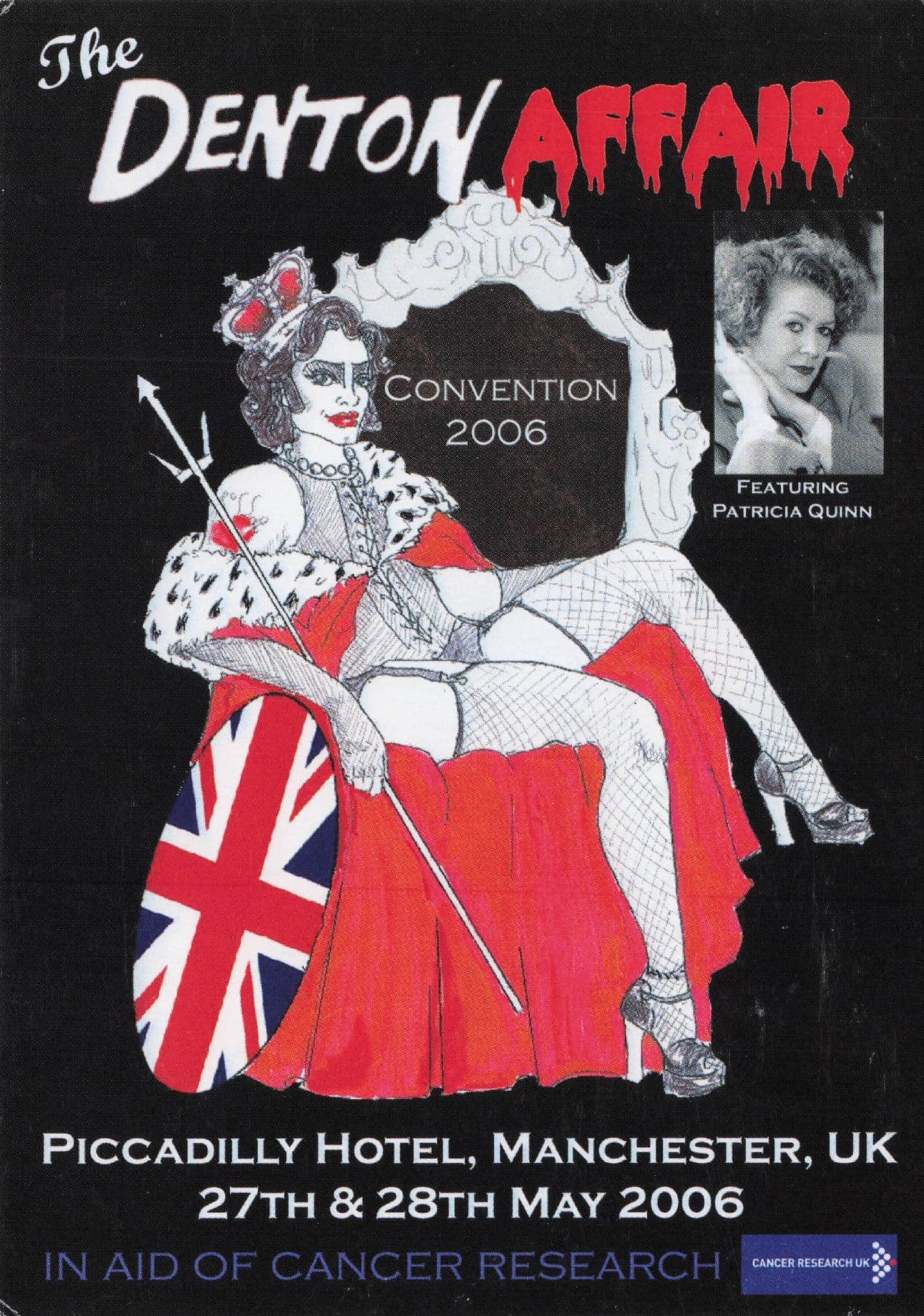Rocky Horror Show Film Convention Manchester 2006 Advertising Card