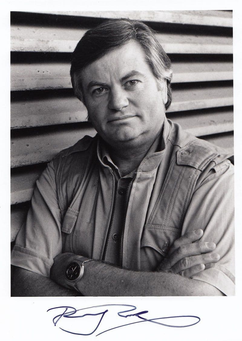 Roger Cooke of The Cook Report Stunning Large Hand Signed Photo