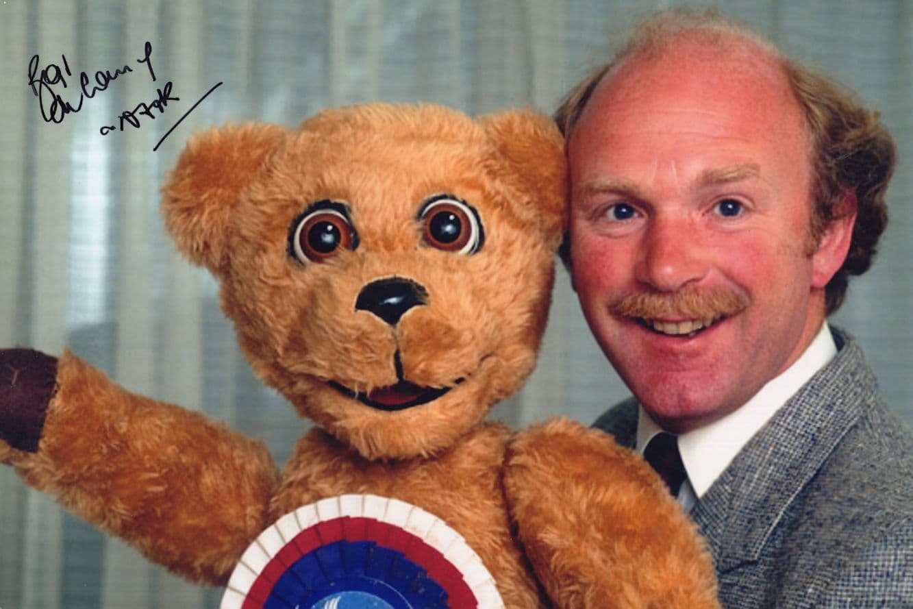 Roger De Courcey Ventriloquist GIANT 12x8 Hand Signed Photo