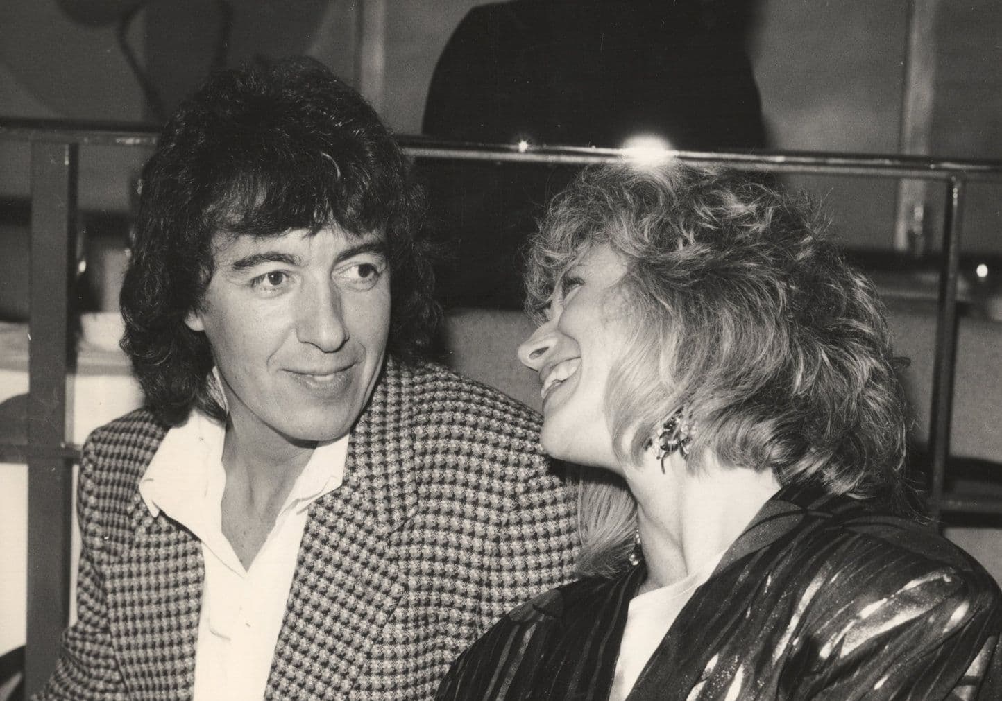 Rolling Stones Bill Wyman Dating Lynne Romance 1987 Press Photo