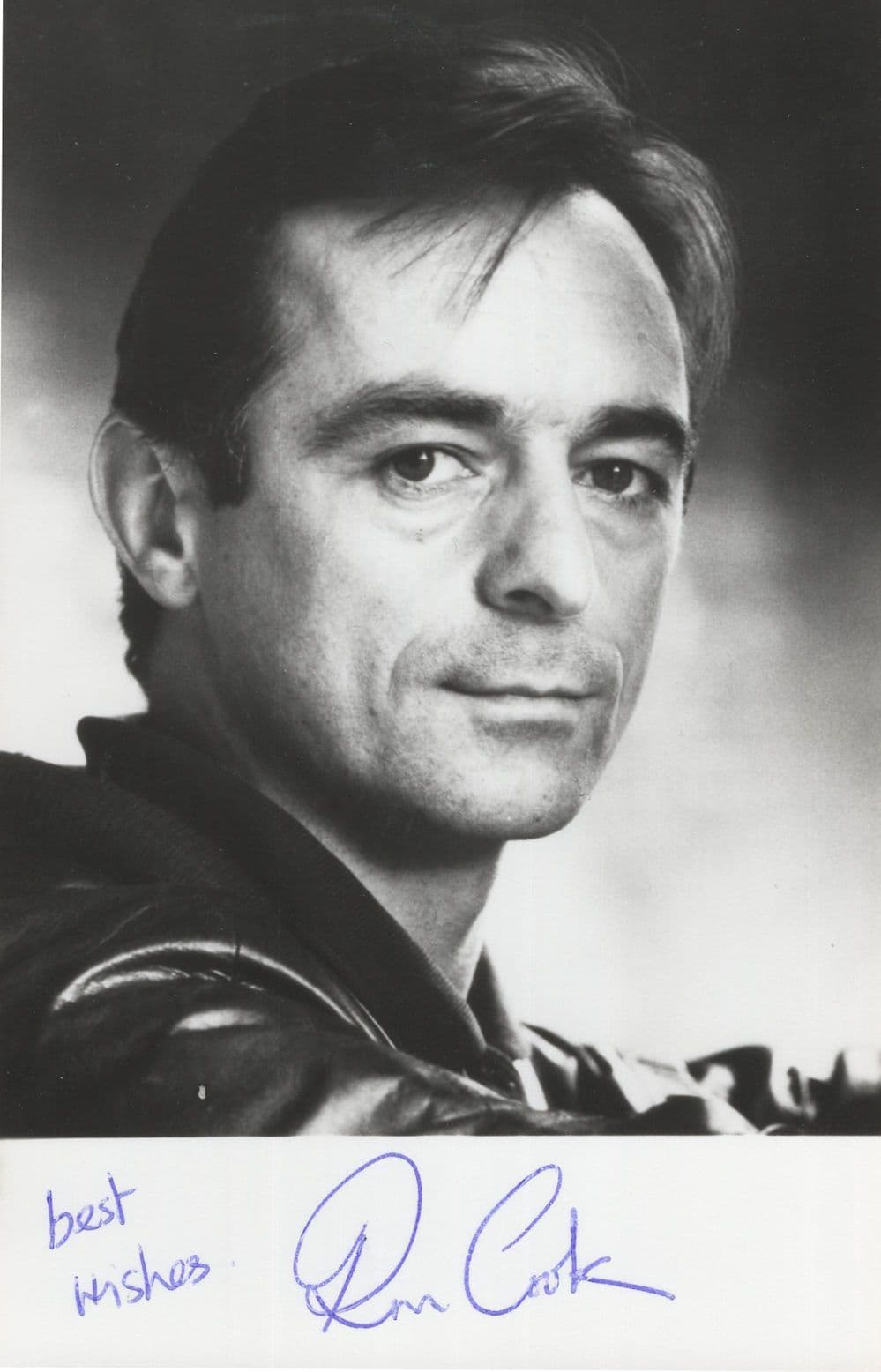 Ron Cook Thunderbirds Dr Who Vintage Hand Signed Photo