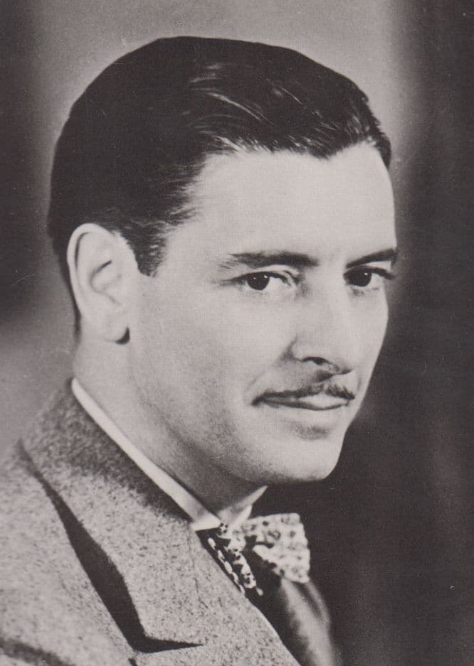 Ronald Colman Stars Of The Silver Screen Rare BBC Library Photo Postcard