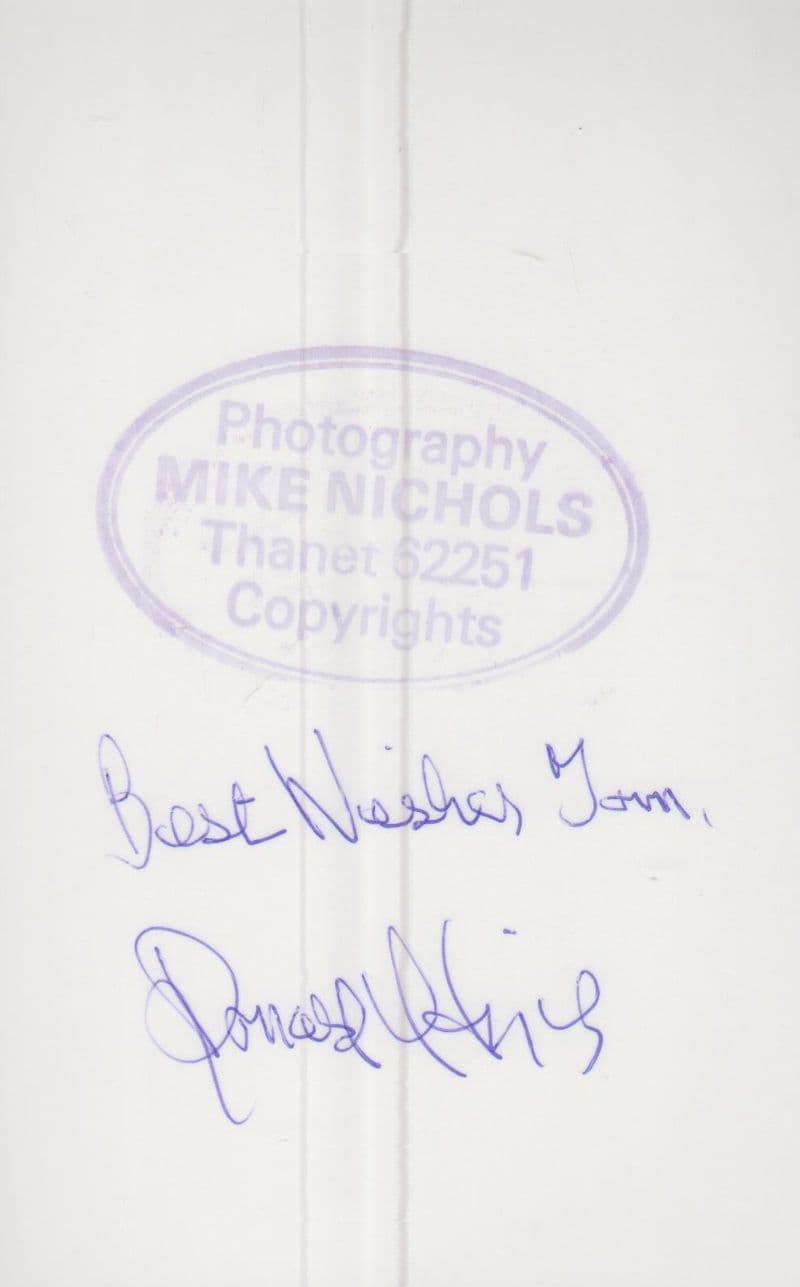 Ronald Lewis Hand Signed Photo
