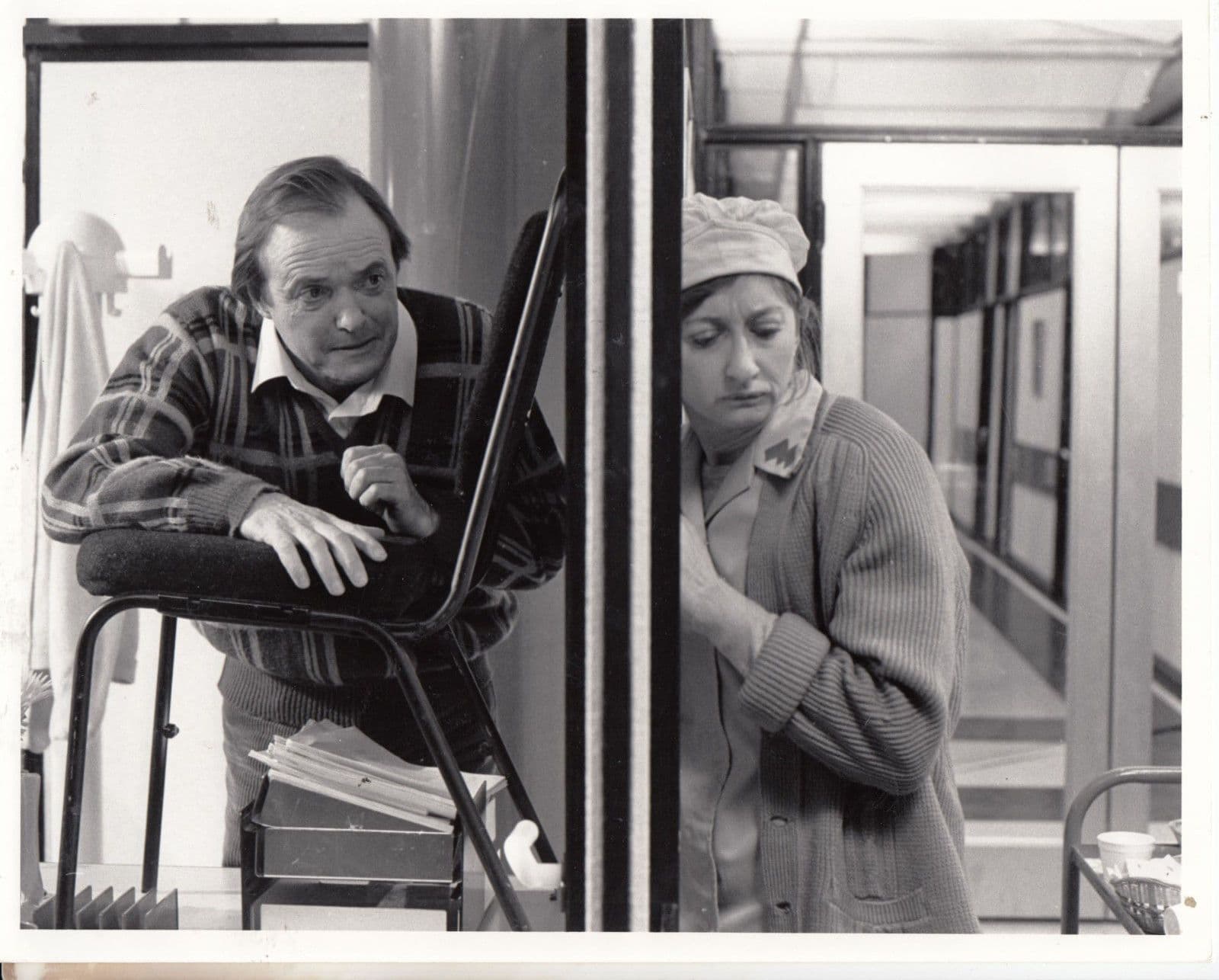 Room At The Bottom Siege FIRST EPISODE James Bolam Keith Barron ITV Press Photo
