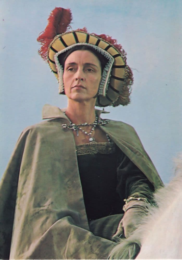 Rosalie Crutchley Katherine Parr The Six Wives Of Henry VIII Postcard