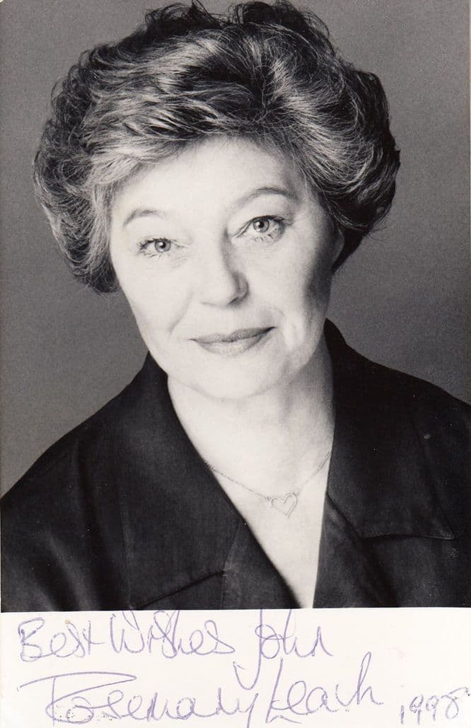 Rosemary Leach as David Essex Mother That'll Be The Day Movie Hand Signed Photo