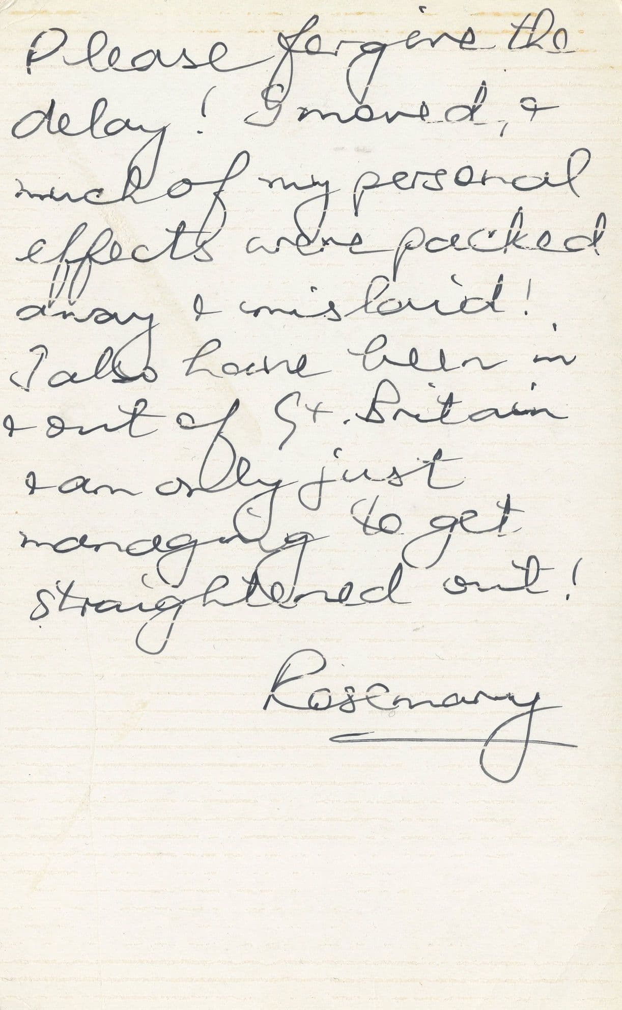 Rosemary Squires HMV LP Card DOUBLE Hand Signed Photo