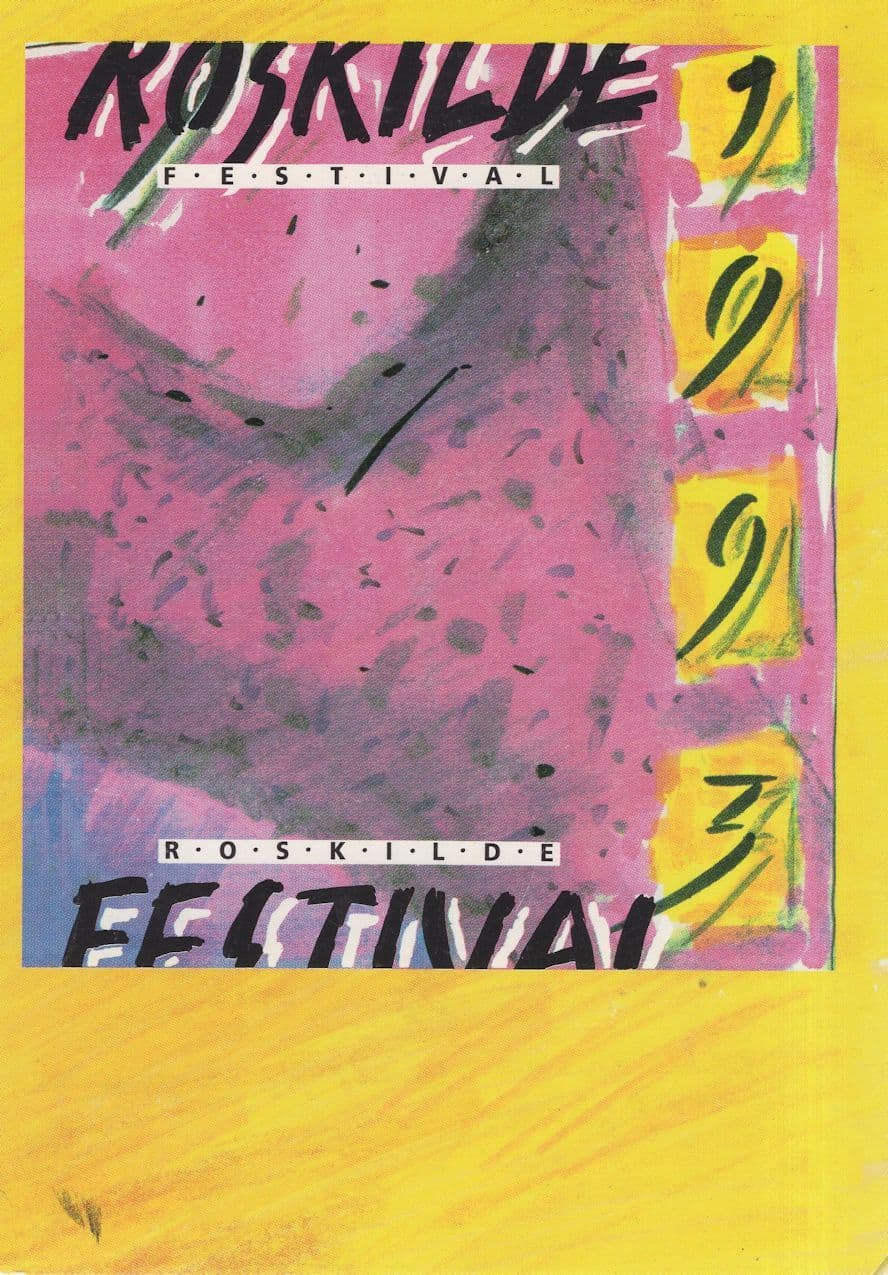 Roskilde Music Festival Denmark Velvet Underground New Order Postcard