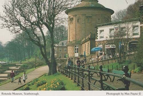 Rotunda Museum Scarborough Yorkshire Rare Photo Postcard