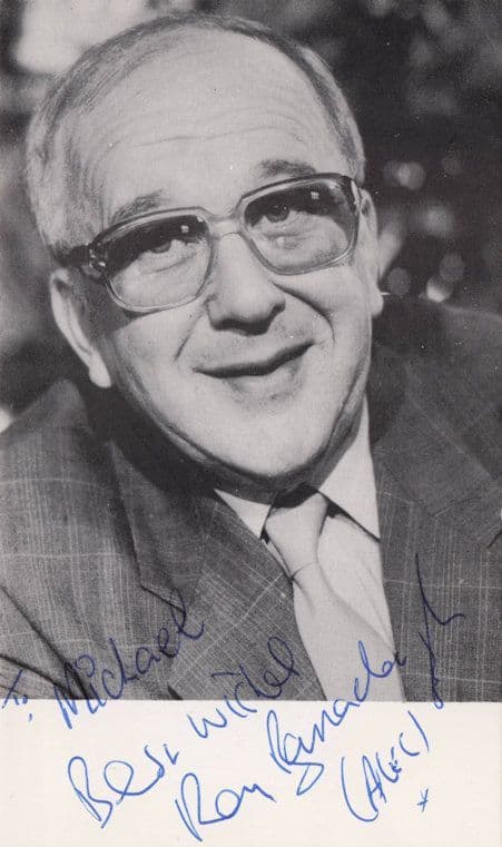 Roy Barraclough Coronation Street Vintage Hand Signed Photo