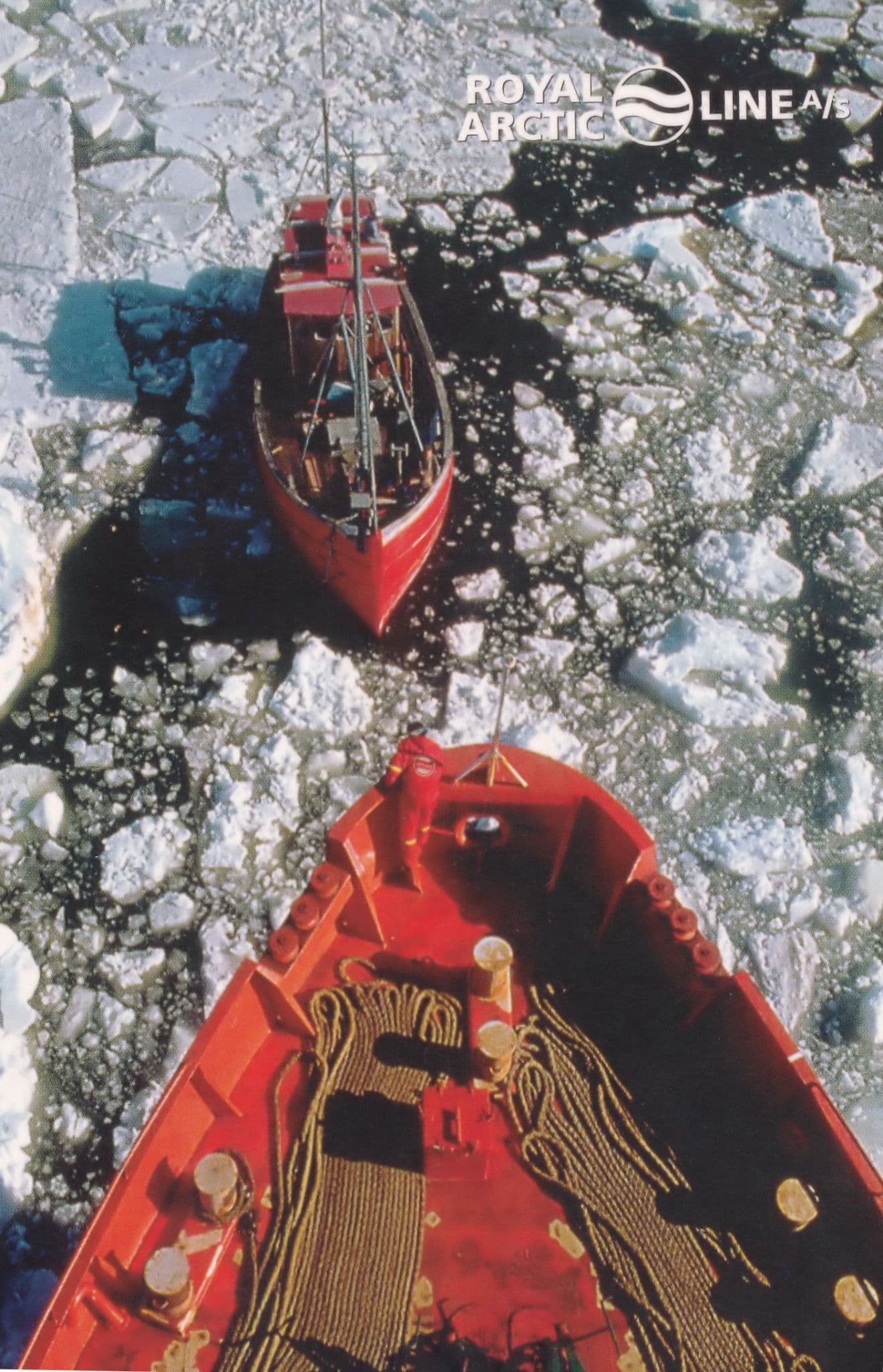 Royal Arctic Line Ship Postcard