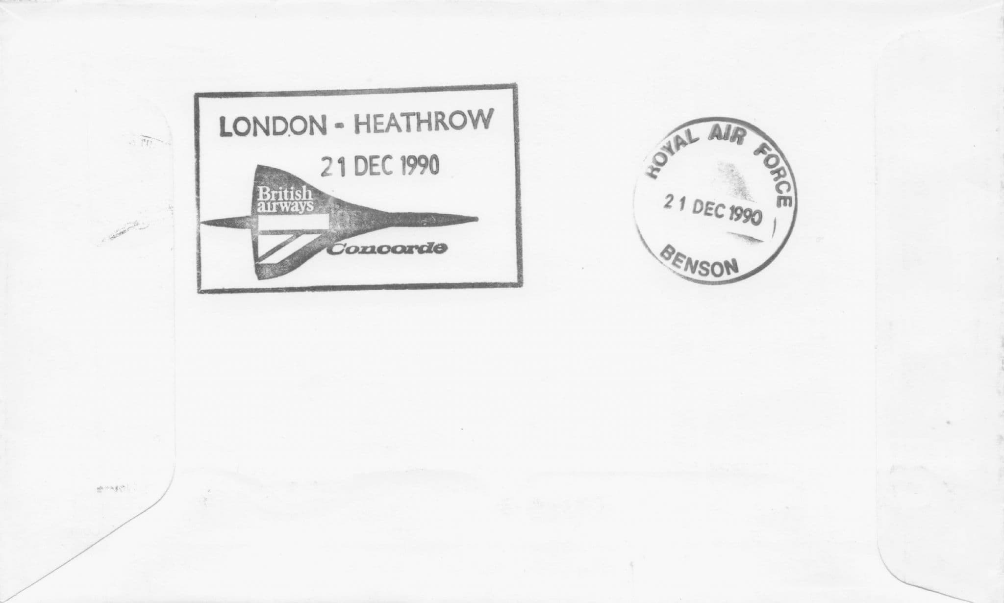 Royal Visit To Andover Queen Elizabeth Rare 1987 Plane Flight Flown FDC