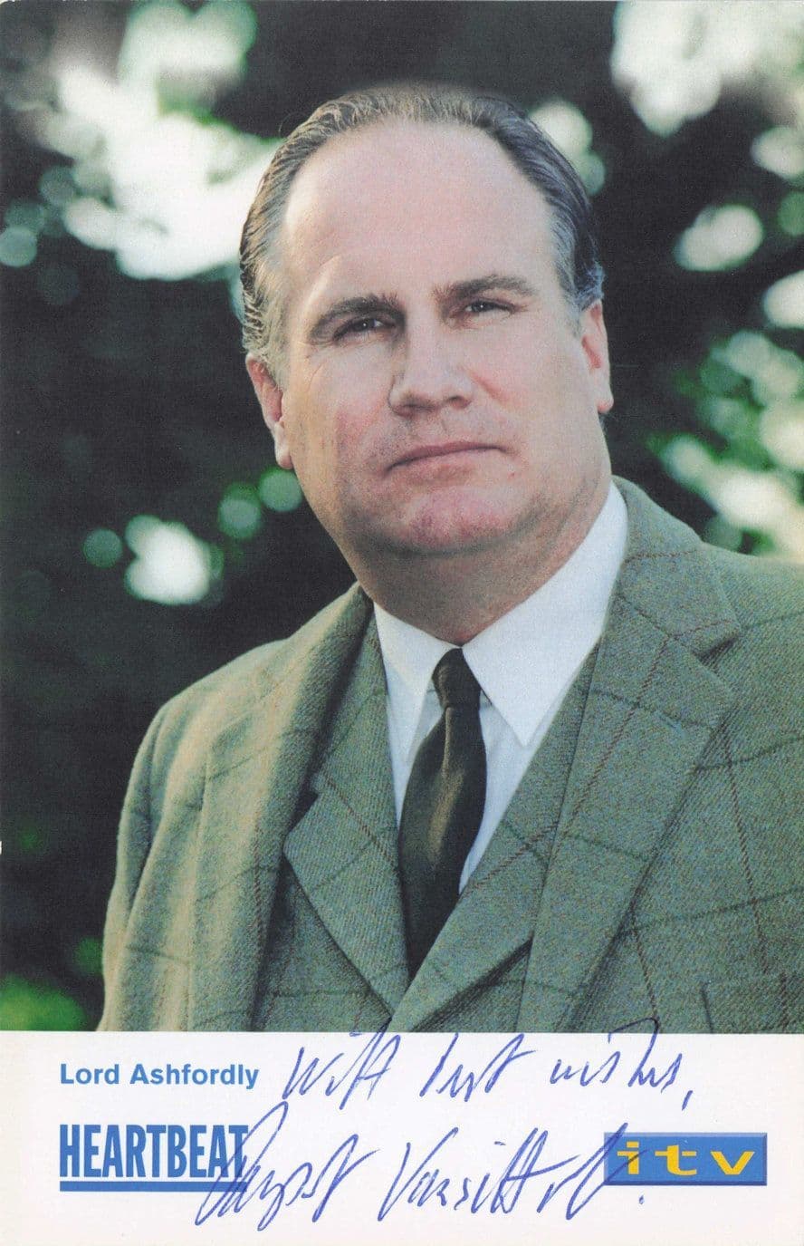 Rupert Vansittart Heartbeat RARE Hand Signed Cast Card Photo