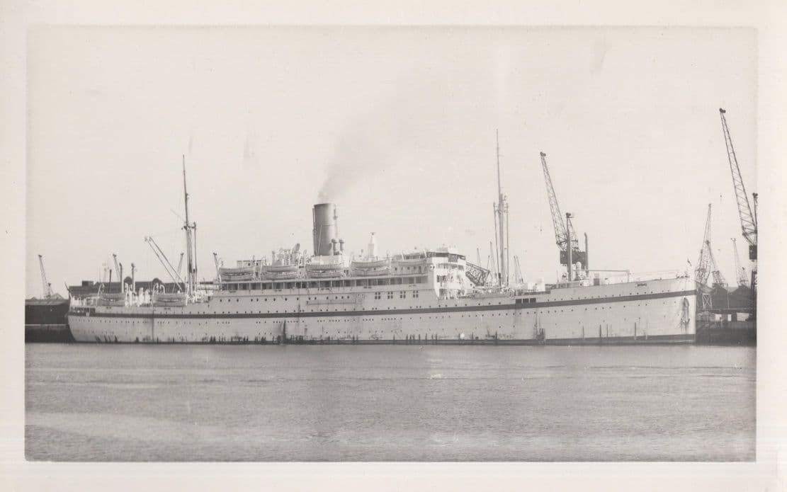 Rupsa Cargo Ship Vintage Rare Photo