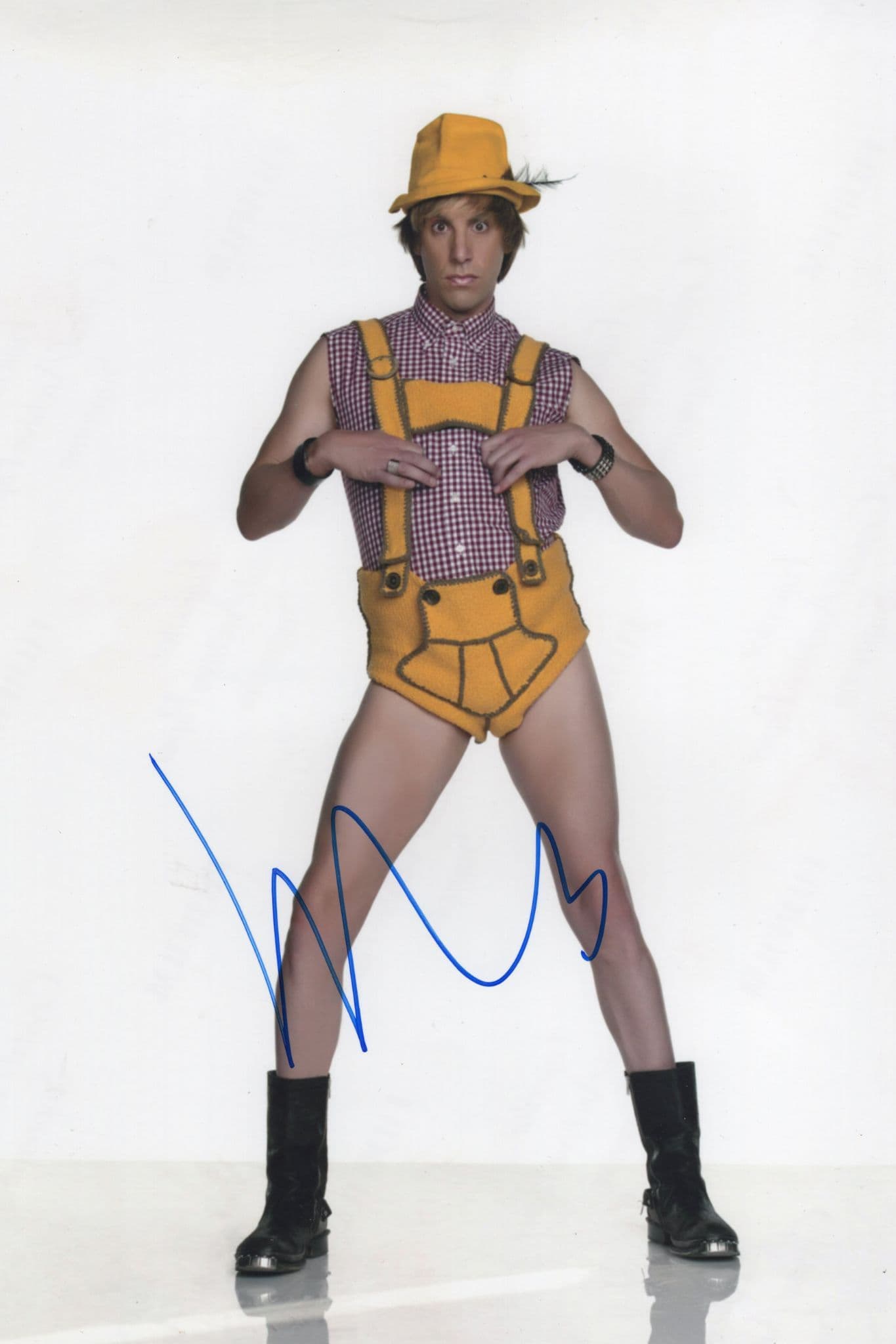 Sacha Baran Cohen Borat Giant 12x8 Hand Signed Bruno Photo