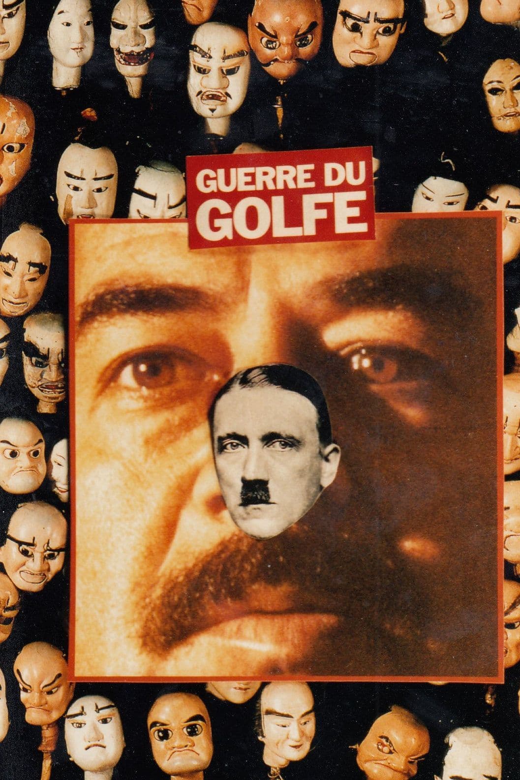 Saddam Hussain As Adolf Hitler Gulf War French Comic Postcard