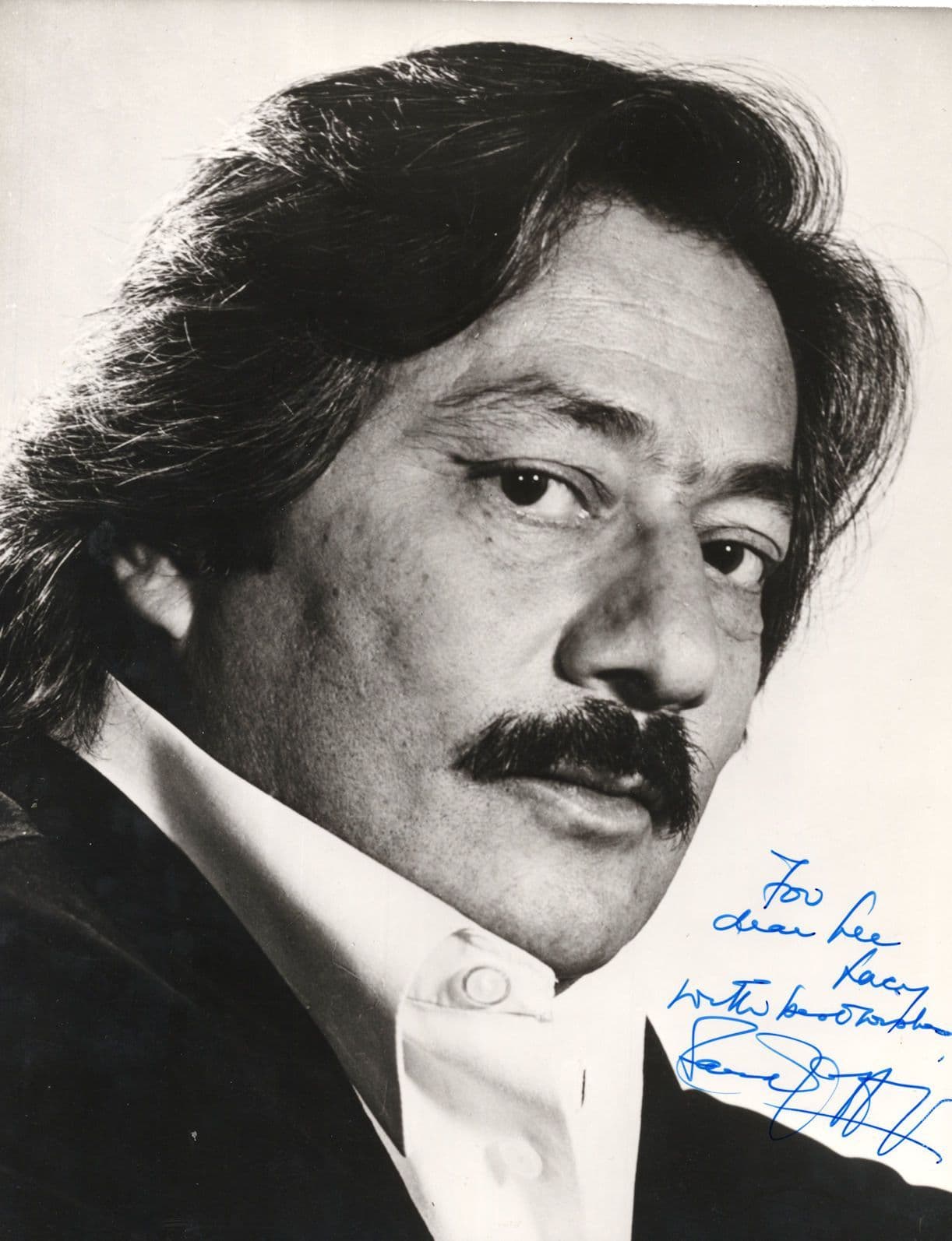 Saeed Jaffrey Vintage Large 10x8 Hand Signed Photo