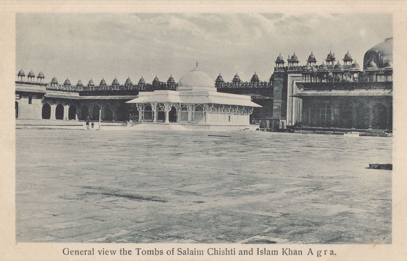 Salaim Chisti Orders Sufi Saint Tombs Islam Khan Agra India Postcard